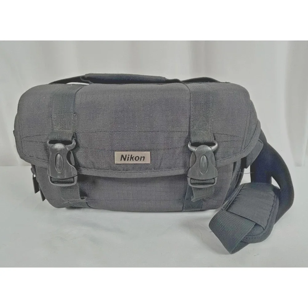 Nikon Utility Camera Digital Device Carry Bag‎ Padded Pockets 15